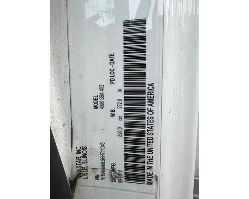 INTERNATIONAL MA025 Axle Shaft