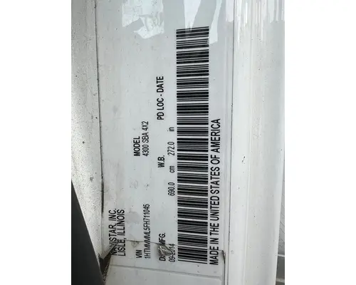 INTERNATIONAL MA025 Wheel