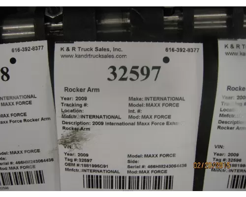 INTERNATIONAL MAX FORCE Rocker Arm