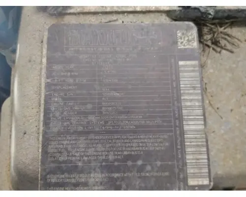 INTERNATIONAL MAXXFORCE 11 EPA 10 ENGINE ASSEMBLY