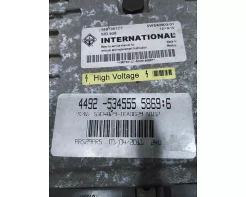 INTERNATIONAL MAXXFORCE 7 ENGINE CONTROL MODULE (ECM)