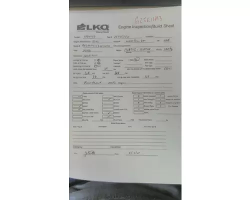INTERNATIONAL MAXXFORCE DT EPA 07 ENGINE ASSEMBLY