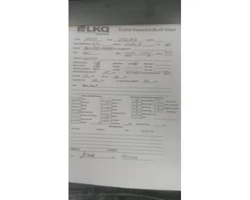 INTERNATIONAL MAXXFORCE DT EPA 07 ENGINE ASSEMBLY