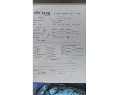 INTERNATIONAL MAXXFORCE DT EPA 07 ENGINE ASSEMBLY