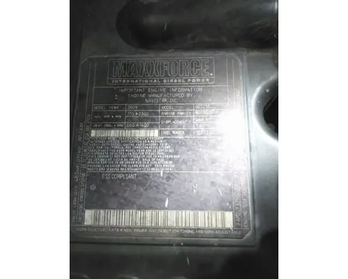 INTERNATIONAL MAXXFORCE DT EPA 07 ENGINE ASSEMBLY