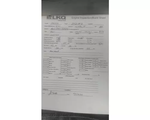 INTERNATIONAL MAXXFORCE DT EPA 10 ENGINE ASSEMBLY
