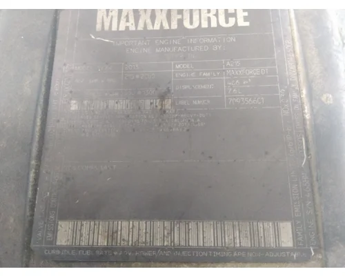 INTERNATIONAL MAXXFORCE DT EPA 13 ENGINE ASSEMBLY