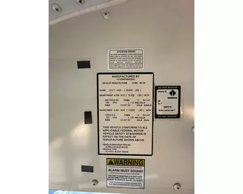 INTERNATIONAL MFDT-07 Engine Assembly