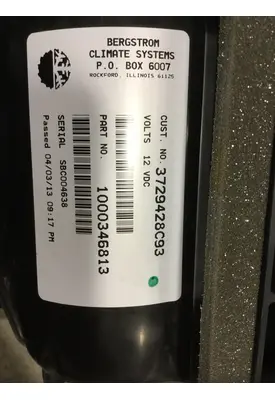INTERNATIONAL MISC HEATER/AC PARTS