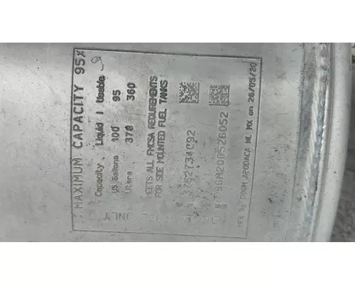 INTERNATIONAL MV607 2018-2021 FUEL TANK