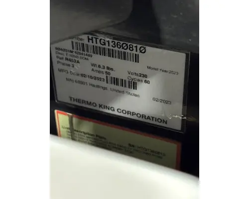 INTERNATIONAL MV607 Reefer Unit