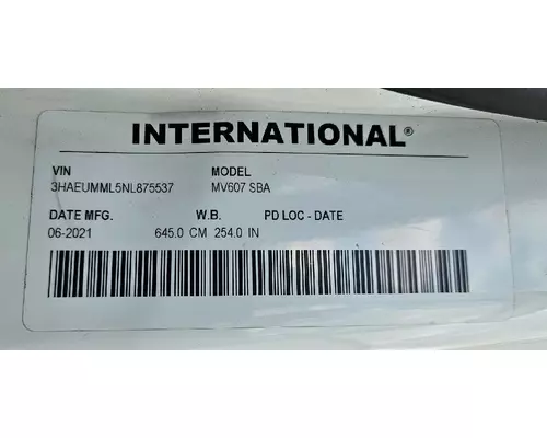INTERNATIONAL MV607 Used Trucks