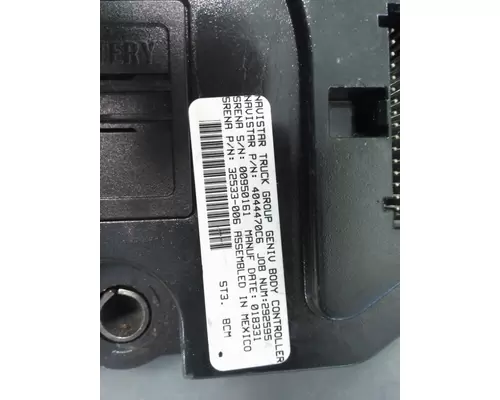 INTERNATIONAL MV CHASSIS CONTROL MODULE (CCM)