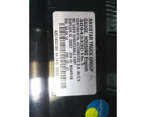 INTERNATIONAL MV GAUGE CLUSTER