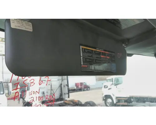 INTERNATIONAL MV INTERIOR SUN VISOR