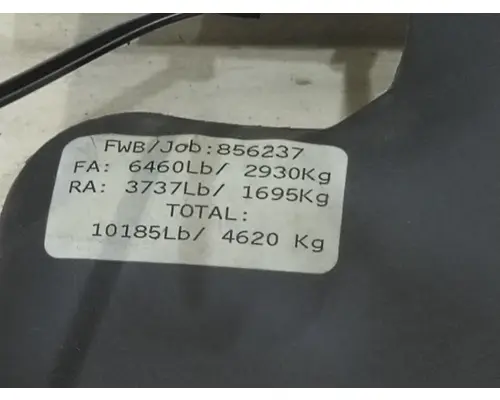 INTERNATIONAL MV INTERIOR SUN VISOR