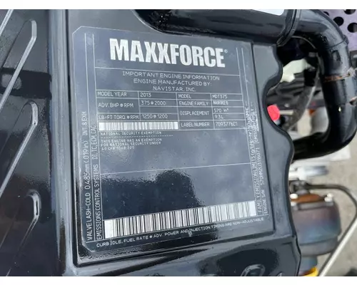 INTERNATIONAL MaxxForce 10 Engine Assembly