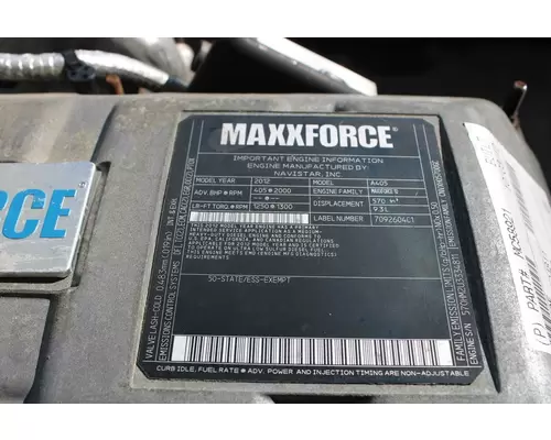 INTERNATIONAL MaxxForce 10 Engine Assembly