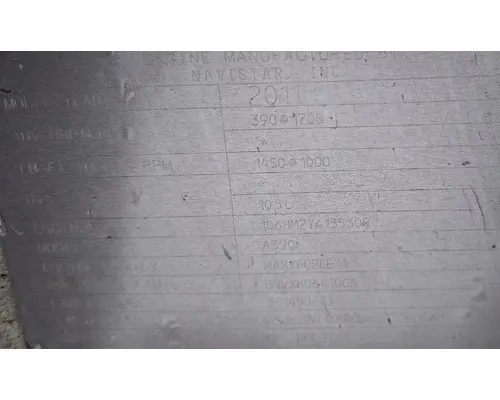 INTERNATIONAL MaxxForce 11 Engine Assembly