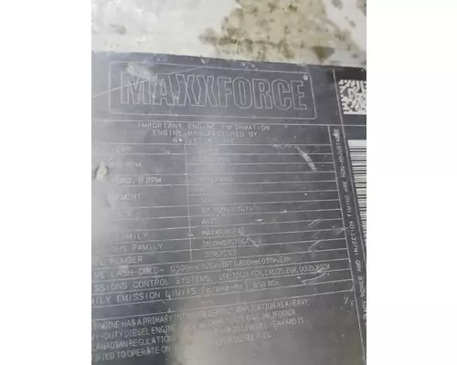 INTERNATIONAL MaxxForce 13 Engine Assembly