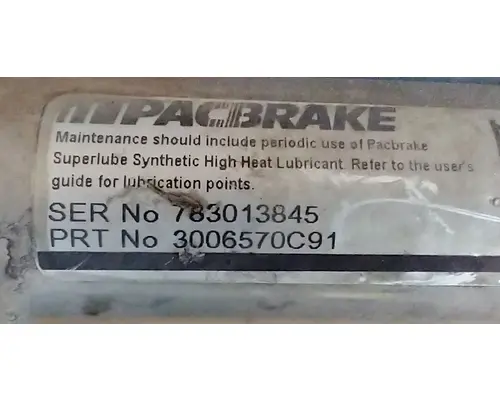 INTERNATIONAL MaxxForce 13 Engine Brakes