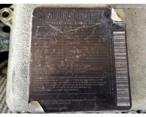 INTERNATIONAL MaxxForce 13 Oil Pump