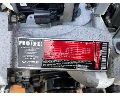 INTERNATIONAL MaxxForce 7 Engine Assembly