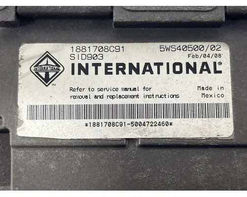 INTERNATIONAL Maxxforce 7 ECM