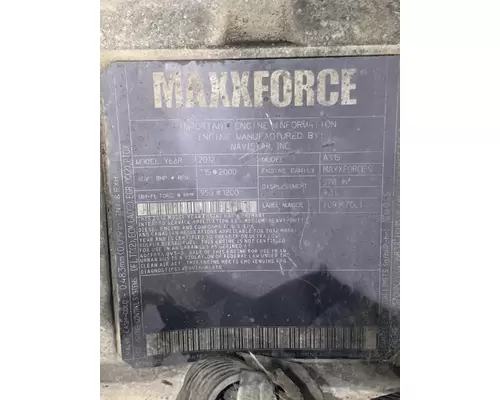 INTERNATIONAL Maxxforce 9 Engine Assembly