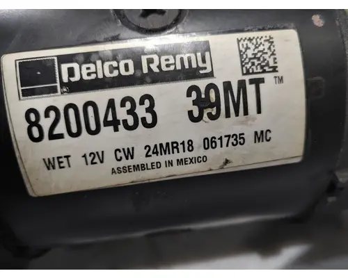 INTERNATIONAL Maxxforce 9 Starter Motor