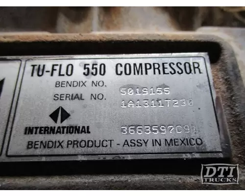 INTERNATIONAL Maxxforce DT Air Compressor