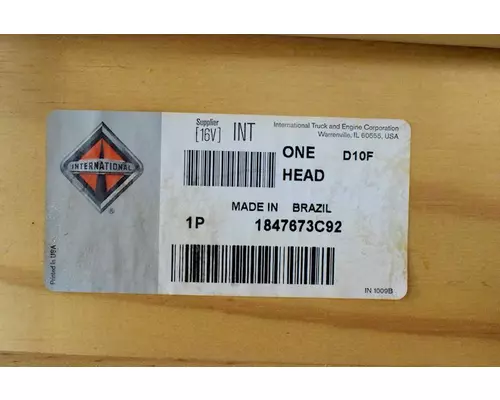 INTERNATIONAL Maxxforce DT Cylinder Head
