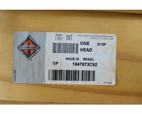 INTERNATIONAL Maxxforce DT Cylinder Head