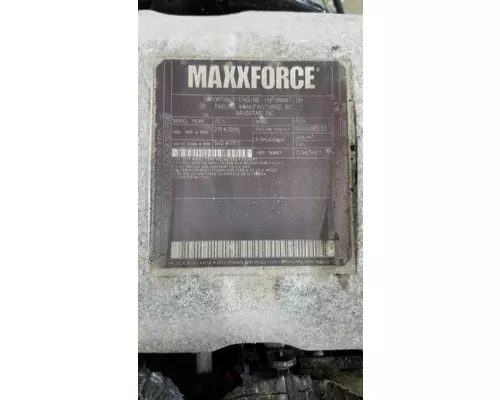 INTERNATIONAL Maxxforce DT Engine