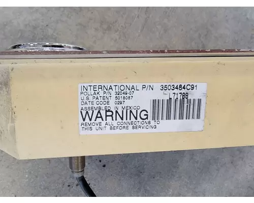 INTERNATIONAL PARTS ONLY Dash Panel