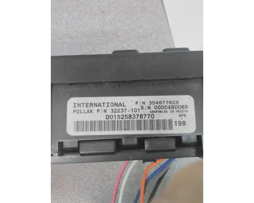 INTERNATIONAL PROSTAR 113 FIFTH WHEEL SLIDE SWITCH