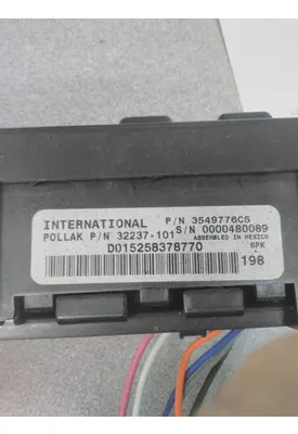 INTERNATIONAL PROSTAR 113 FIFTH WHEEL SLIDE SWITCH