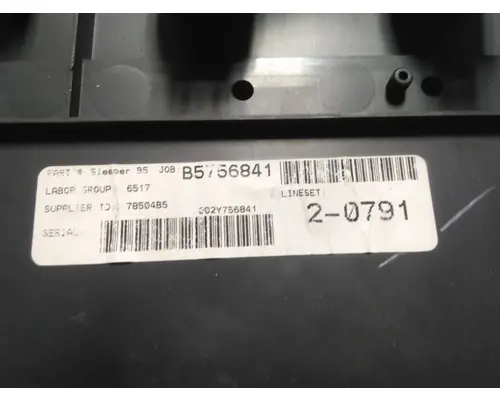 INTERNATIONAL PROSTAR 113 TEMPERATURE CONTROL