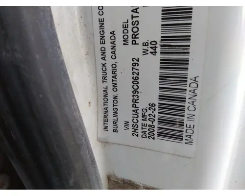 INTERNATIONAL PROSTAR 113 WHOLE TRUCK FOR RESALE