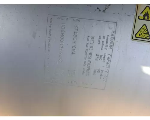 INTERNATIONAL PROSTAR 122 2007-2025 FUEL TANK