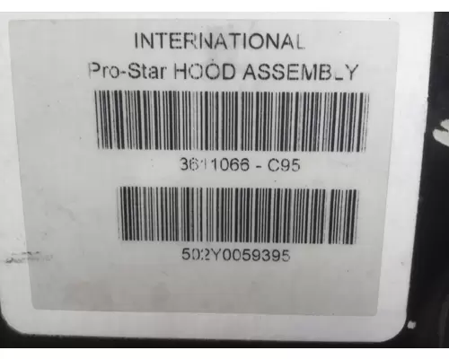 INTERNATIONAL PROSTAR 122 2007-2025 HOOD