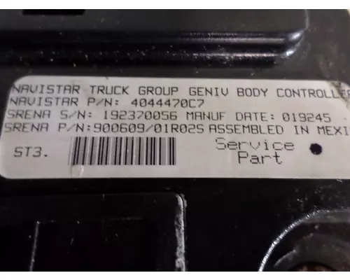 INTERNATIONAL PROSTAR 122 CAB CONTROL UNIT MODULE