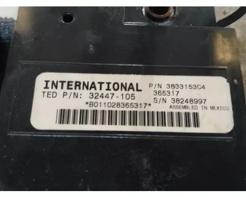 INTERNATIONAL PROSTAR 122 CAB CONTROL UNIT MODULE