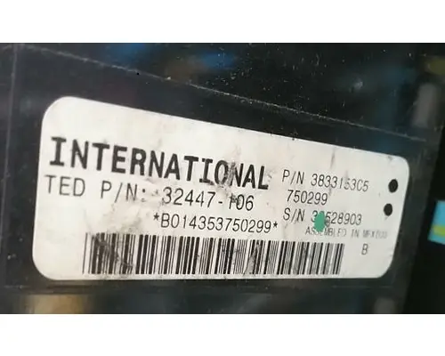 INTERNATIONAL PROSTAR 122 CHASSIS CONTROL MODULE (CCM)