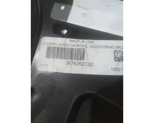 INTERNATIONAL PROSTAR 122 DASH PANEL