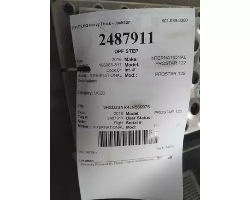 INTERNATIONAL PROSTAR 122 DPF STEP