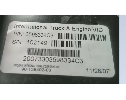 INTERNATIONAL PROSTAR 122 ELECTRONIC PARTS MISC
