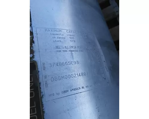 INTERNATIONAL PROSTAR 122 FUEL TANK