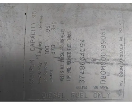 INTERNATIONAL PROSTAR 122 FUEL TANK