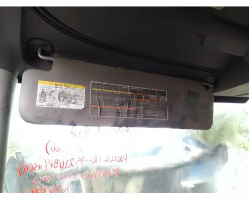 INTERNATIONAL PROSTAR 122 INTERIOR SUN VISOR